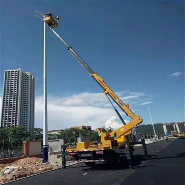 杭州下城维修路灯的曲臂升降车出租