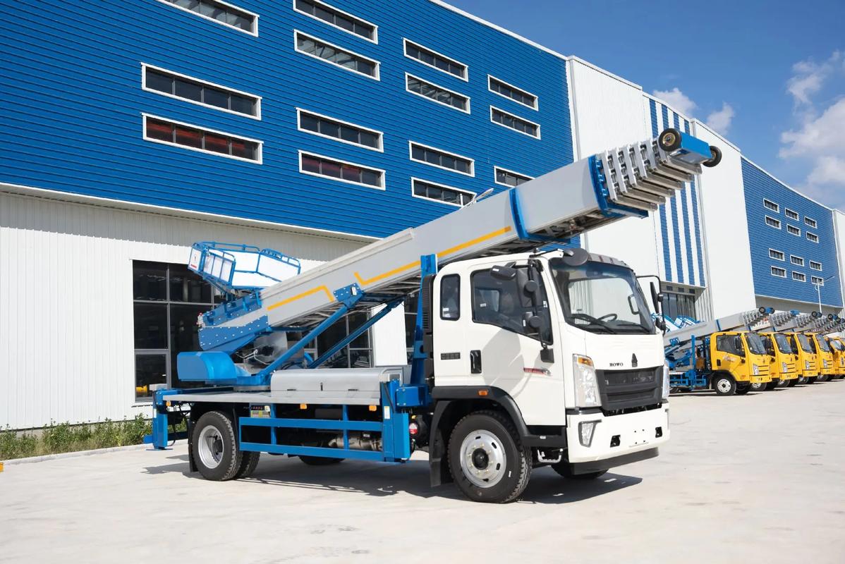 杭州下城出租云梯车高空作业车 建筑垃圾搬运